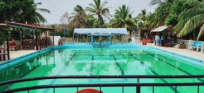 Swimming pool at Panchani Farm Villa and Resort